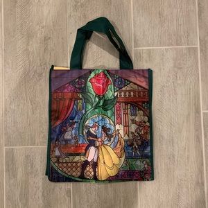 NEW Disney Beauty & The Beast Reusable Tote Bag